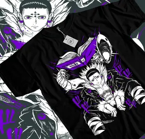 Chrollo Book Hunter X Hunter T- Shirt Manga HXH Anime Graphic Tee All Size