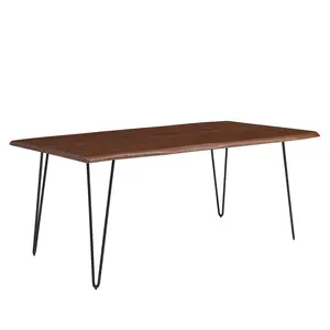 Modway Ardor 74" Live Edge Acacia Wood Dining Table