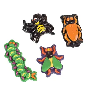 1 Lb. Realistic Bugs Mixed Fruit Flavor Gummy Candy - 38 Pc.