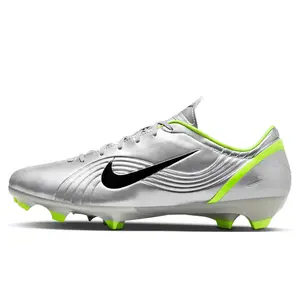Nike Mercurial Vapor 1 Soccer Cleats for Men and Women with Soft Comfort, Anti-Slip, and Durable Features in Silver Trending Shoes, House White Official Shoes to Get / Maison Mihara