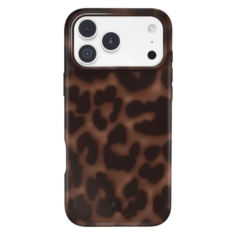 [MagSafe Available] JIACC It Girl Leopard Print TPU+PC Protect Cover for iPhone 17 ProMax Plus, 16, 15, 14, 13, 12, 11 (Wide List iPhone Series), Aesthetic Tough Mobile Phone Accessory, Unique Gift Option