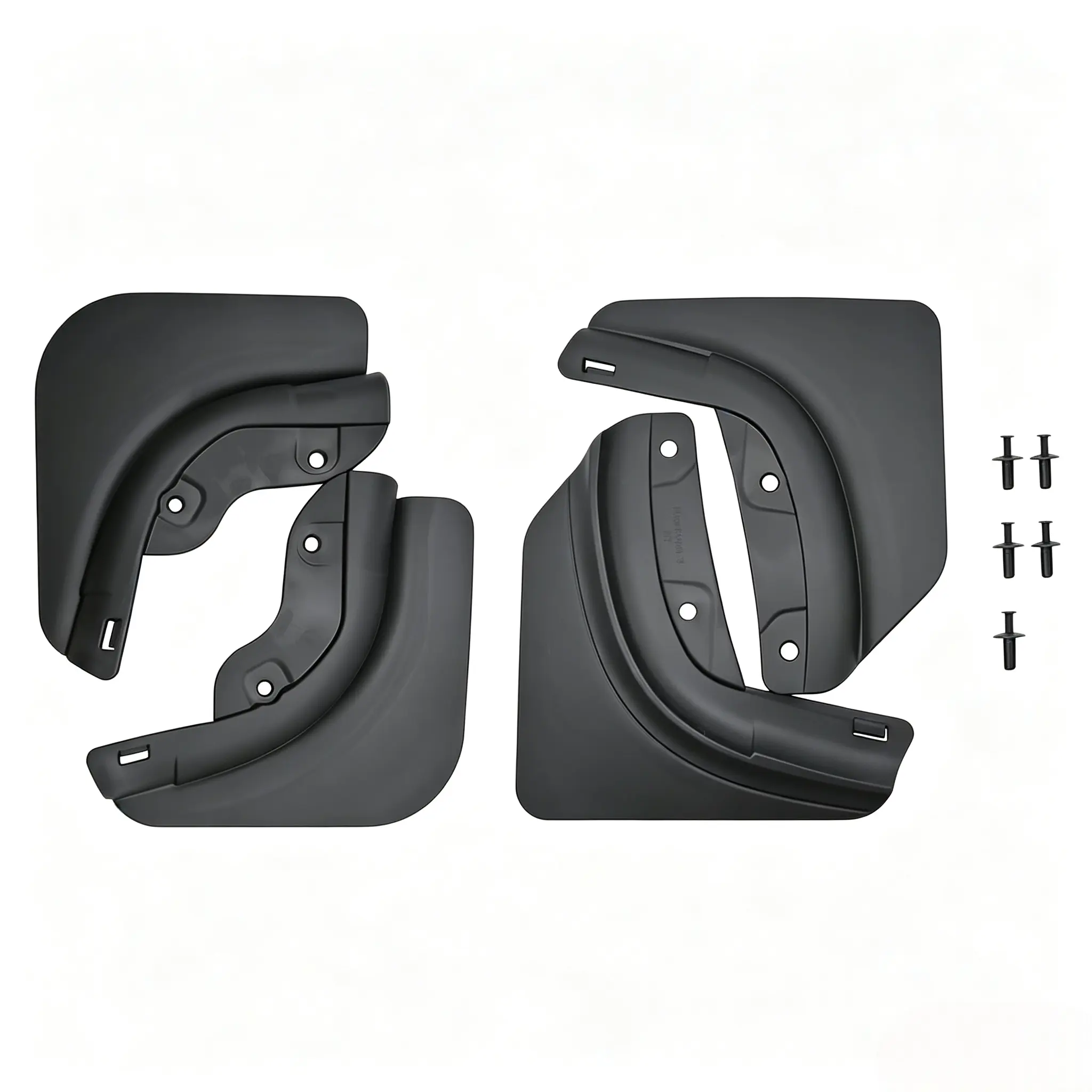 Mud Flaps Splash Guards No Drilling No Tape Compatible with Tesla Model Y Juniper 2026 2025, All Weather Mudguards Tire Protector Mudflaps for Model Y Juniper Exterior Accessories (Set of 4)