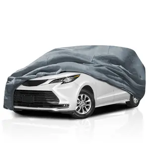5 Layer Car Cover for 2021-2025 Toyota Sienna Mini Passenger Van 4-Door, Semi Custom Fit Full Coverage Pollution, Dust, Sun, Snow, Rain All Weather Protection, Breathable