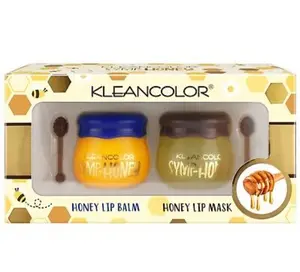 Honey Lip Care Balm Set - 2 pc Hydrating Cosmetic Moisturizing Glossy Hydrate Mask Daily Moisture Moisturizer