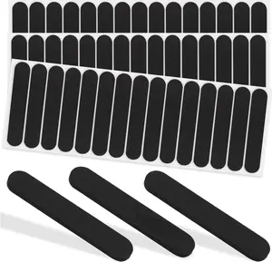 Hat Size Tape 45PCS Hat Size Reducer Foam Reducing Tape Hats Caps Sweatband(Black)
