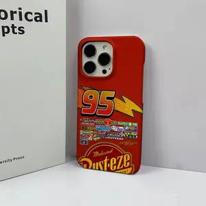 Cars Lightning McQueen 95 Phone Case Compatible with iPhone X, 11, 12, 13, 14, 15, 16 & Samsung Galaxy S21, S22, S23, S24 & 25 Series