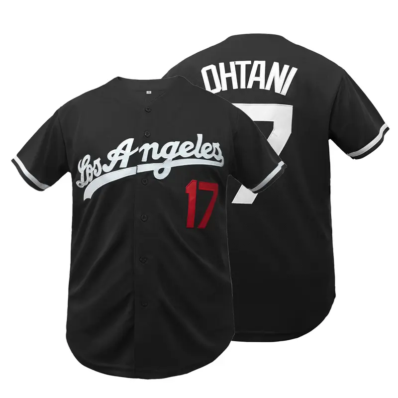 Men's Letter & Figure Embroidered Baseball Jersey, Casual Loose Short Sleeve V Neck Baseball Top for Fall & Winter, Sportswear for Training & Competition Unisex, Sports Tops, Stylish Jersey, Baseball Shirt, Sports Style Jersey, Athletic Top
