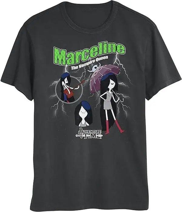 Cartoon Network Adventure Time Vampire Queen Marceline Mens and Womens T-Shirt