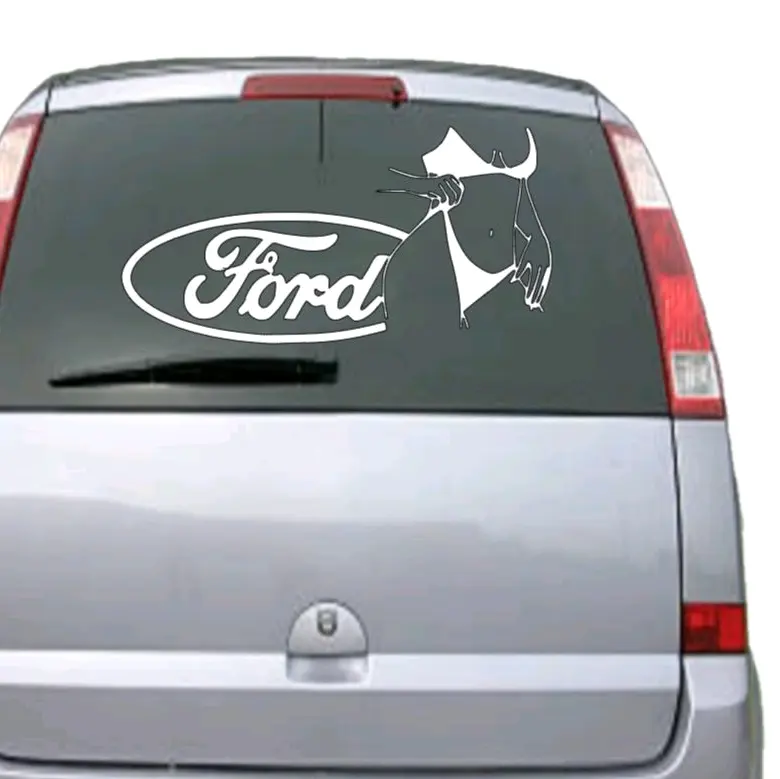 Ford Car Sticker, Blue Collar Decal #2 - Perfect for Any Ford Car Fan