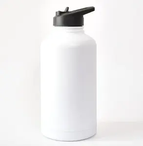 64 Oz Stainless Steel Vacuum Hydration Flask, Kitchenware Drinkware for Daily Hydration