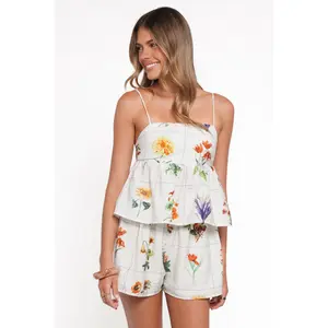 Emilie Short Set - Multi Flowers