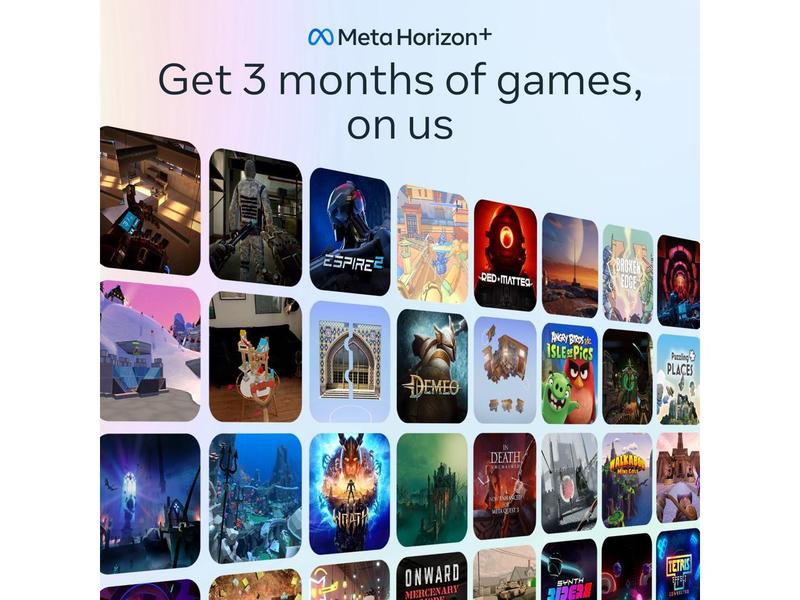 Meta Quest 3S 128GB — Dive into Mixed Reality — Unreal device. Unreal price. — All-In-One Headset — Get a 3-Month Trial of Meta Horizon+ Included