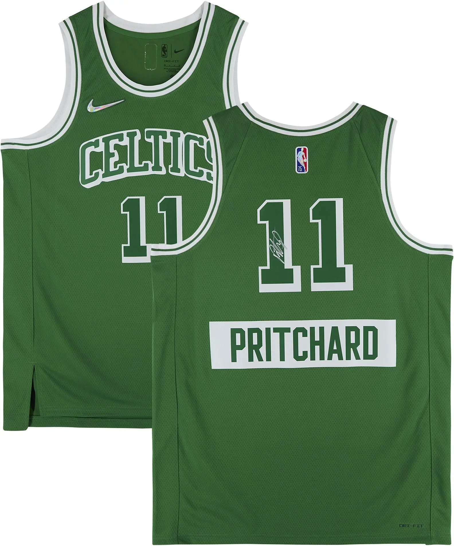 Payton Pritchard Boston Celtics Autographed Nike 2021 Green City Edition Swingman Jersey - Fanatics Authentic Certified