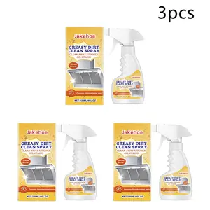 Jakehoe Powerful Grease Cleaner, Gentle Kitchen Oil Stain Remover, Home Use Oven Cleaning Agent, Effective Household Kitchen Care