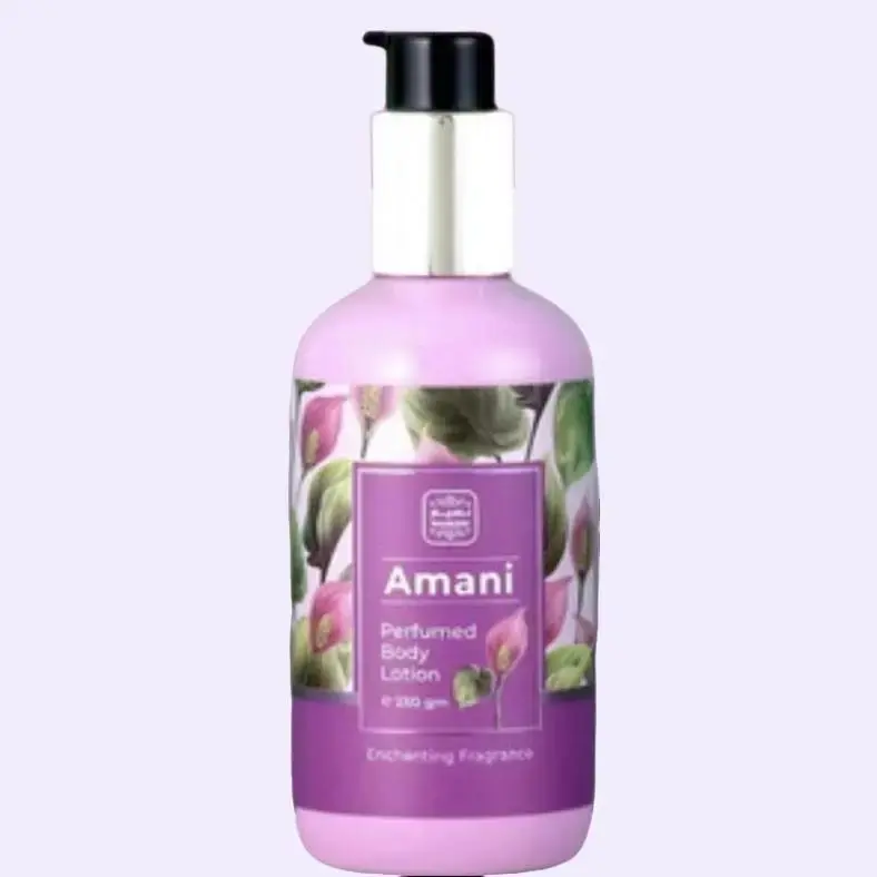 Naseem Amani Alcohol-Free Body Lotion 250 mL with Jasmine, Violet, Sandalwood, Plum, Apple for Evening Use, Vegan Friendly & Cruelty-Free - Scent Fragrance Essence Moisturizer Scented Luxury Blend Arabian