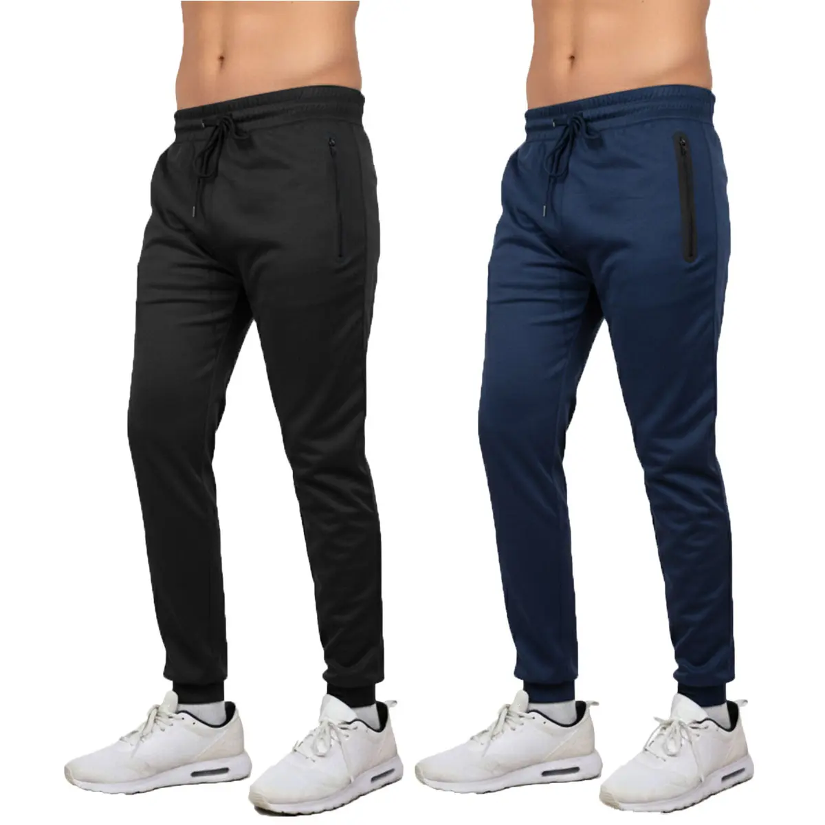 (2 Pack) Black-Navy