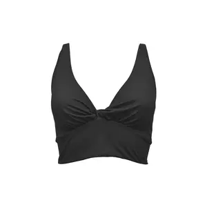 Ada Organic Cotton Twist Around Sports Bra