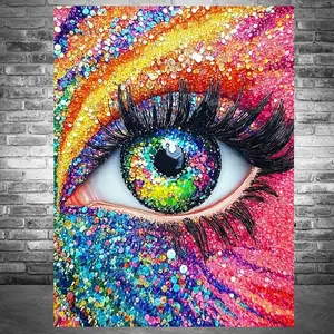 New Arrivals 2026 Diamond Painting Eye Diamond Mosaic Portrait Complete Kit Craft kit Needle Crafts Kit Diamond Painting Kits Handcraft