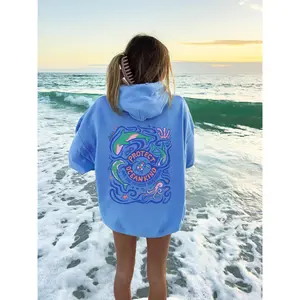 Respect The Local Sharks Hoodie, Save The Shark Crewneck Sweatshirt, Surfing Hoodie, Summer Ocean Animal Graphic Tees, Shark Lover Gift, Beach Outfit