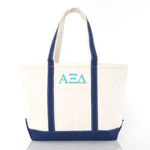 Alpha Xi Delta - Embroidered Classic Tote Bag