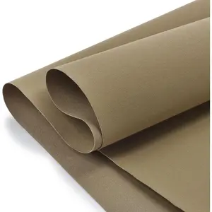 Waterproof Canvas Fabric 58" Wide 600D Upholstery Polyester Material Durable Indoor Outdoor Water Resistant Fabric for Furniture Cover Cushion Home Awning Tent (600D Khakil, 1 Yard)