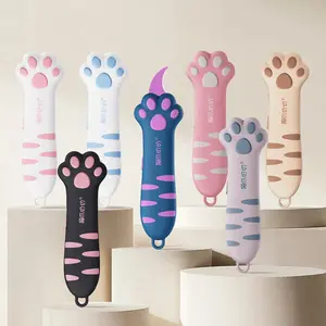 Cute Cat Paw Box opener – Safe One-Button Slide  Modern