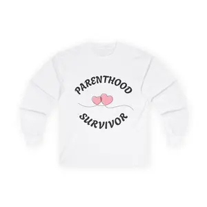 Parenthood Survivor Long Sleeve Tee | The Nest Is Empty, Empty Nester Shirt