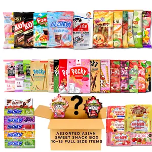 Assorted Asian Candy Box 10-15 Full Sized Items Candies For Holiday Jelly Gummy Candies Chocolate Ultimate Bundle Gift Multipack Assorted Asian Candy Box 10-15 Full Sized Items Candies For Holiday Jelly Gummy Candies Chocolate Ultimate Bundle Gift Multipack