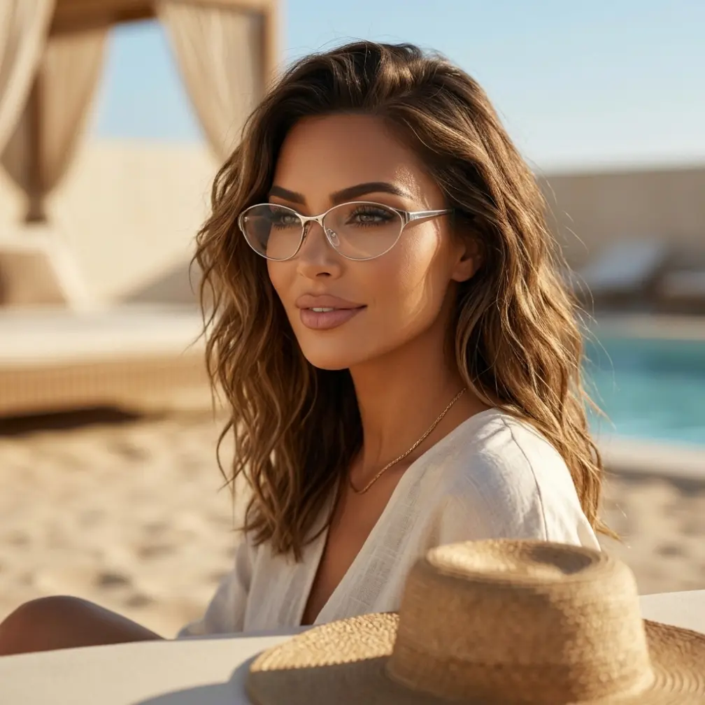 Unisex Trendy Slim Chrome Plate Frame Non-Prescription Glasses - Ergonomic Retro Oval Classical Eyewear, Bookish Minimalist Accessory Non-Prescription Glasses for Daily Use, Classical Non-Prescription Glasses, Bookish Non-Prescription Glasses