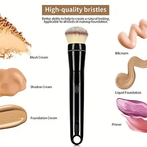 Electric Makeup Brush, Professional Automatic Makeup Brushes Set with 2 Interchangeable 360 Degree Rotating Heads, Flawless Application, Natural Finish Foundation Powder Brush, Fast Makeup Tool, Speed Adjustable Beauty Tool, Gift For Girlfr