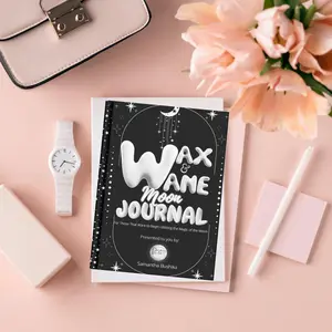 Wax & Wane Moon Journal Planner: For Beginner's Who Want to Work With the Moon