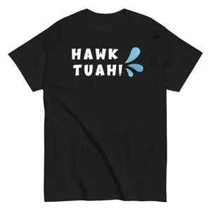Hawk Tuah Funny Viral Video Girl On That Short-Sleeve Unisex T-Shirt Cotton Fabric