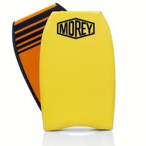 MOREY® Mini Boogie 21” - Strong Core Body Boards for Beach with Comfortable Deck. Bodyboard Built with HDPE Slick for Bottom Speed (2025 Model)