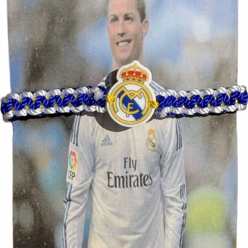 Pulseras unisex futbol