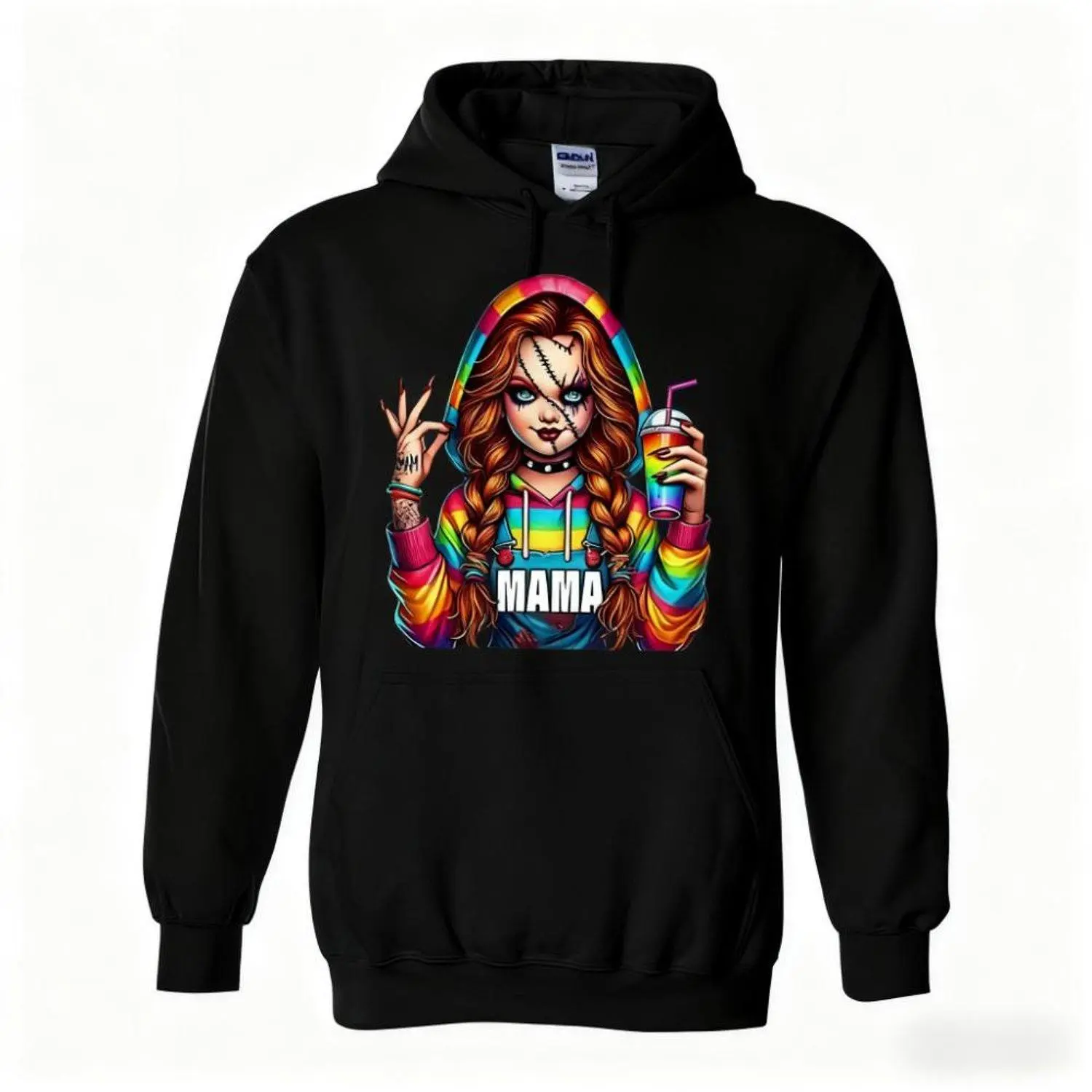 Halloween Spooky Mama Cool Mama Halloween Mama Halloween Gift Gifts For Women Hoodies Sweatshirts Stylish Cozy Casual Pullover Tops