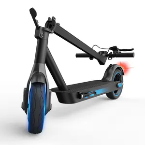 2026 V10 Foldable Electric Scooter, 500W 25 MPH Top Speed, 22+ Mile Long Range, 10" Air Tire Shock Absorption, Smart App Urban Commuter for Adults