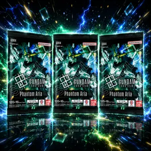 Bandai Gundam Card Game GD04 Phantom Aria - 3 Booster Packs Bundle