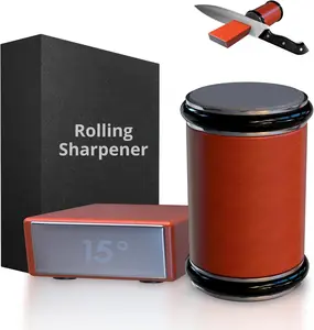 Rolling knife sharpener, Roller Sharpener Tool , 15/18/20/22/25 Degree Angle