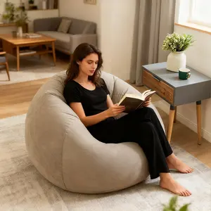 Outdoor camping setup inflatable sofa air cushion lazy portable air leisure sofa