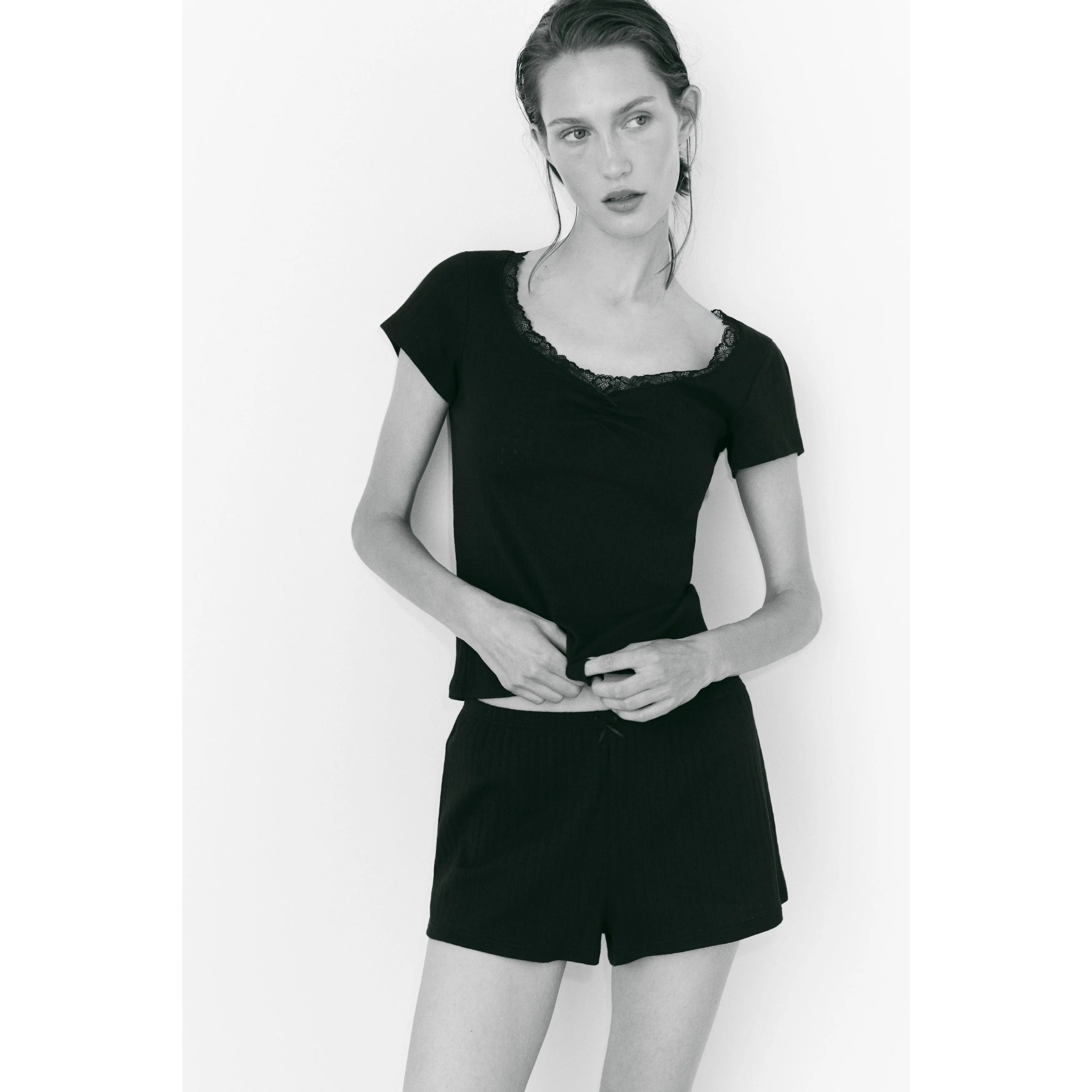 H&M Pointelle jersey pyjamas