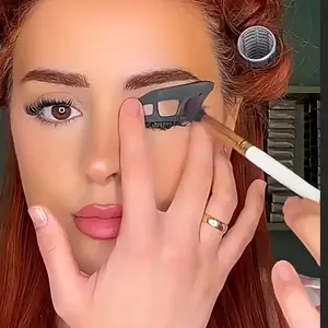 [Special Eye Makeup] 2 Special Eyeshadow Brushes Eye Makeup Assistant | astrobabe eyeshadow stickers, eyeliner stencil, Quick Makeup Templates, Eyeshadow Molds, eyeliner makeup tool, eyeshadow tattoo, eyeshadow stencil, eyebrow stencils for