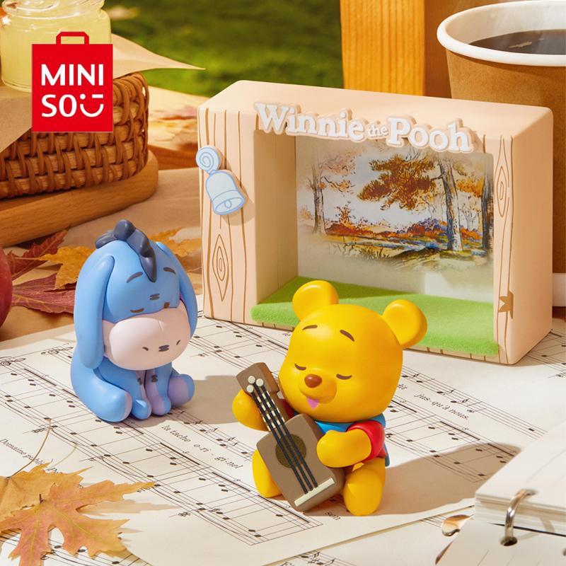 Disney Winnie the Pooh Autumn Outing Series Landscape Blind Box Ornaments Exquisite Craftsmanship Cute Design For Home Office Decor Collection Perfect Gift For Disney Fans Kids,Holiday & Holiday Haul