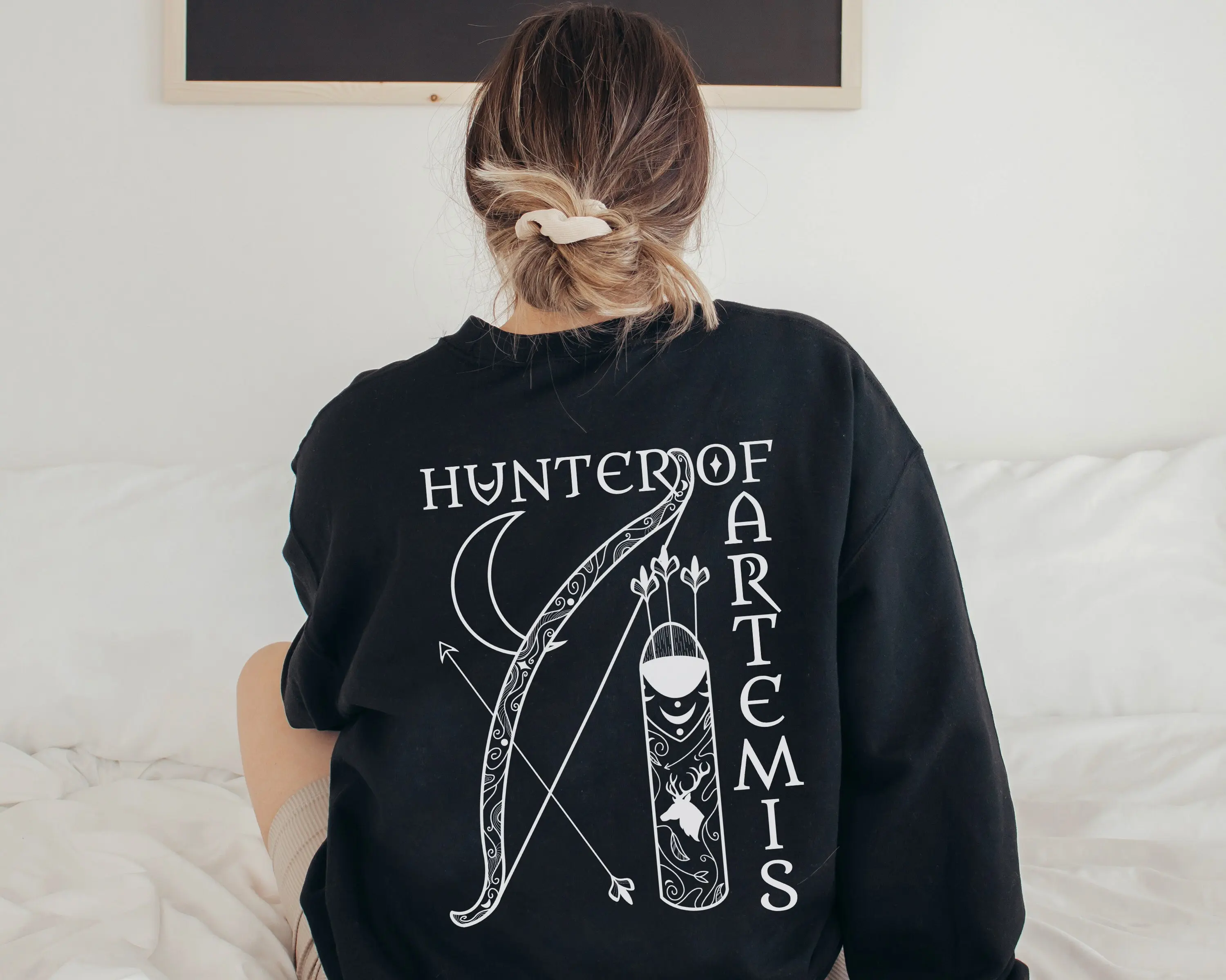 Hunter of Artemis t-shirt - Greek Goddess of the Moon and Hunt, greek Mythology - God shirt -