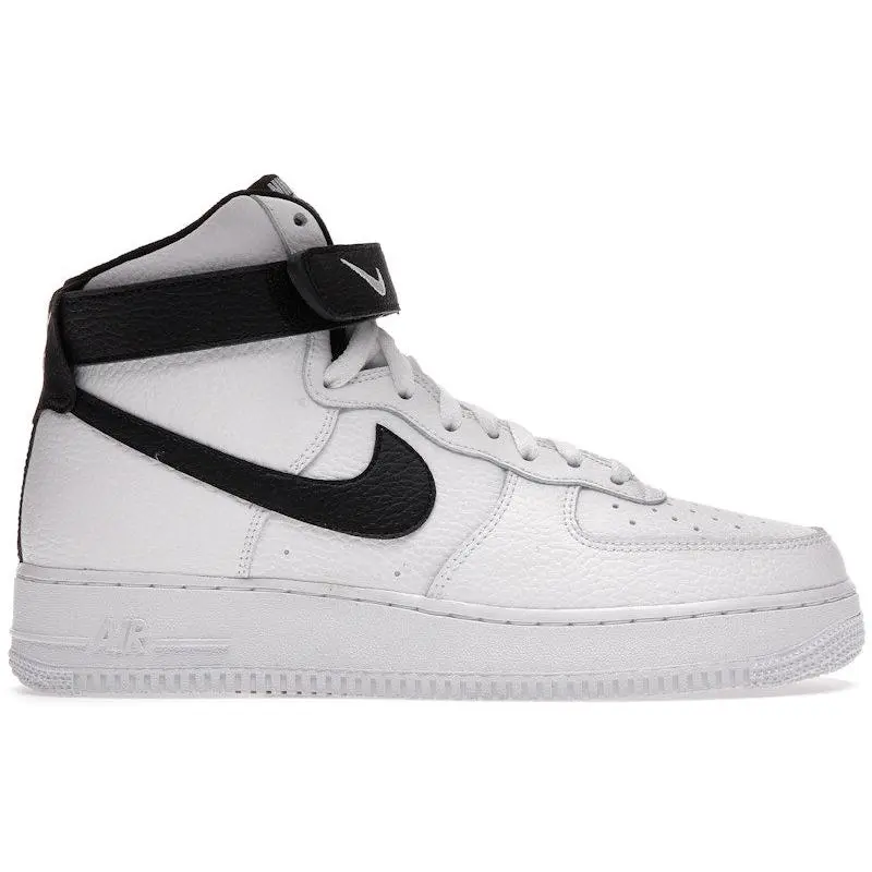 Nike Men's Air Force 1 High '07 White Black, from StockX