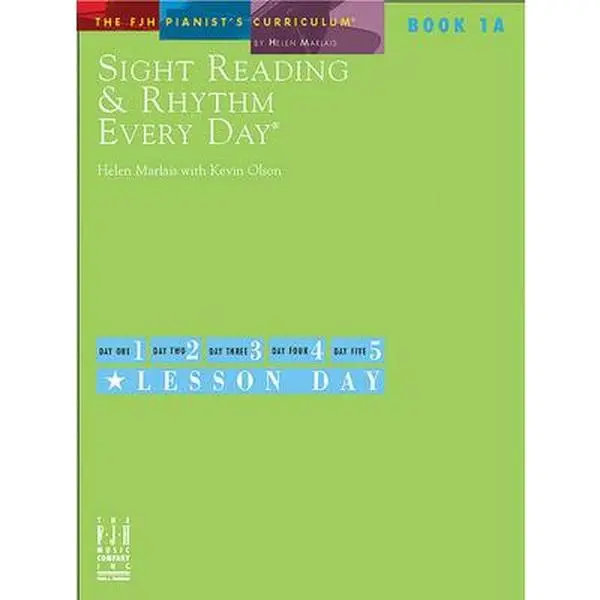USED Book - Sight Reading & Rhythm Every Day(r), Book 1a by Helen Marlais (Paperback) - english