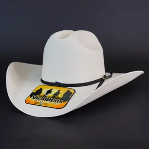 Nicol Sombrero Horma Refaldeado Lona Fina 50x Cowboy Hat Sombrero