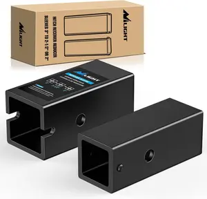 Nilight Trailer Hitch Receiver Adapter Reducer Extender Converter Sleeve Set 3 to 2-1/2 or 2-Inch and 2-1/2" to 2" Receiver Hitches Towing Accessories for RV Truck Bike Rack and Cargo Carriers
