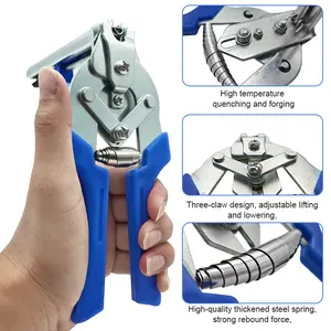 【XIDUODUO TOOL】Cage tying pliers can quickly tie various cages, and can be used for chicken cages, pig cages, etc.