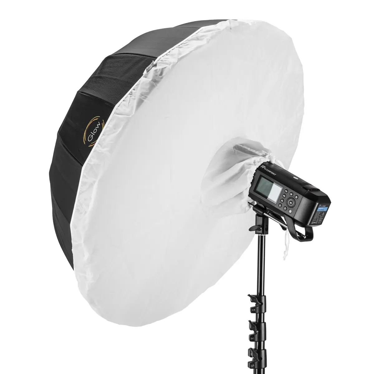 33" Translucent Glow Easy Lock Umbrella Diffuser for Photographers, Camera Accessory for Light Diffusion