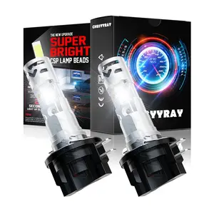 For Kia Forte Koup 2010 2011 2012 2013 LED Headlight bulbs Low Beam White kit